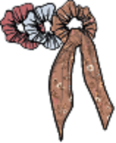 Trio de chouchou Le club des cowgirls S2606-19 (prévente)