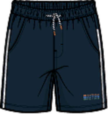 Short Athlétique En Jeu - Game on  S26A81-06 (prévente)