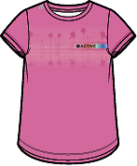 T-shirt Athlétique Vitamine C  S26A82-01 (prévente)