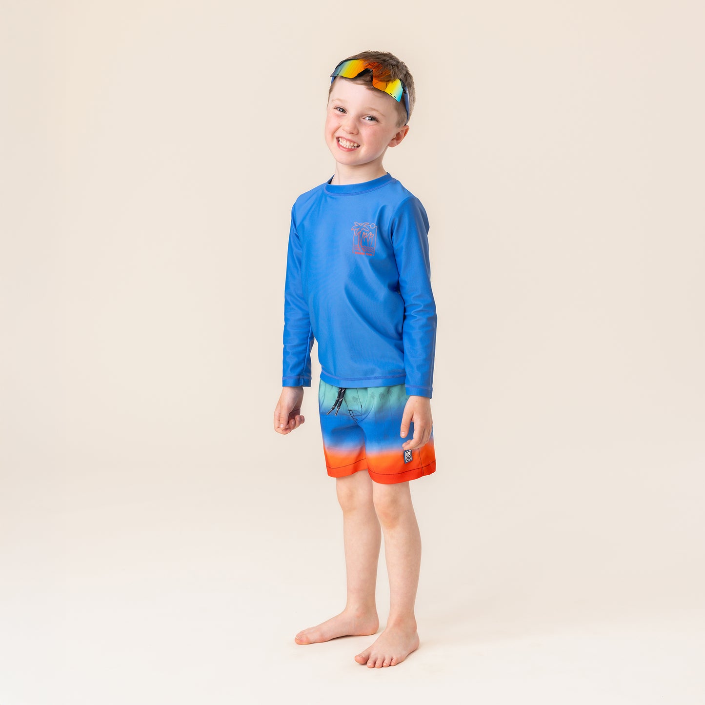 T-shirt Maillot Uv Bleu S26S201-11 (prévente)