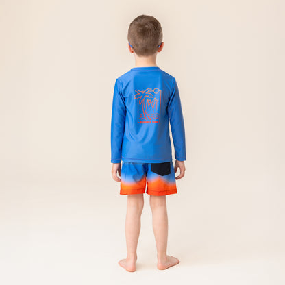 T-shirt Maillot Uv Bleu S26S201-11 (prévente)