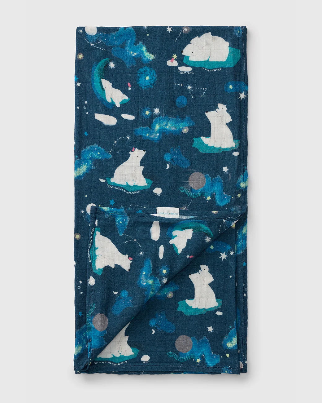 Mousseline Ours polaire - loulou lollipop