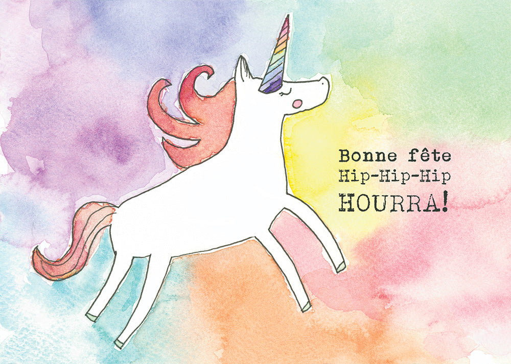 Carte de souhait  Anniversaire  Modèle Alice