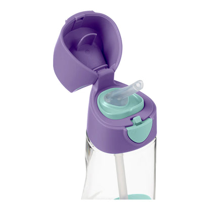 B.Box - Bouteille d'eau sport à bec 450 ml Lilas Pop