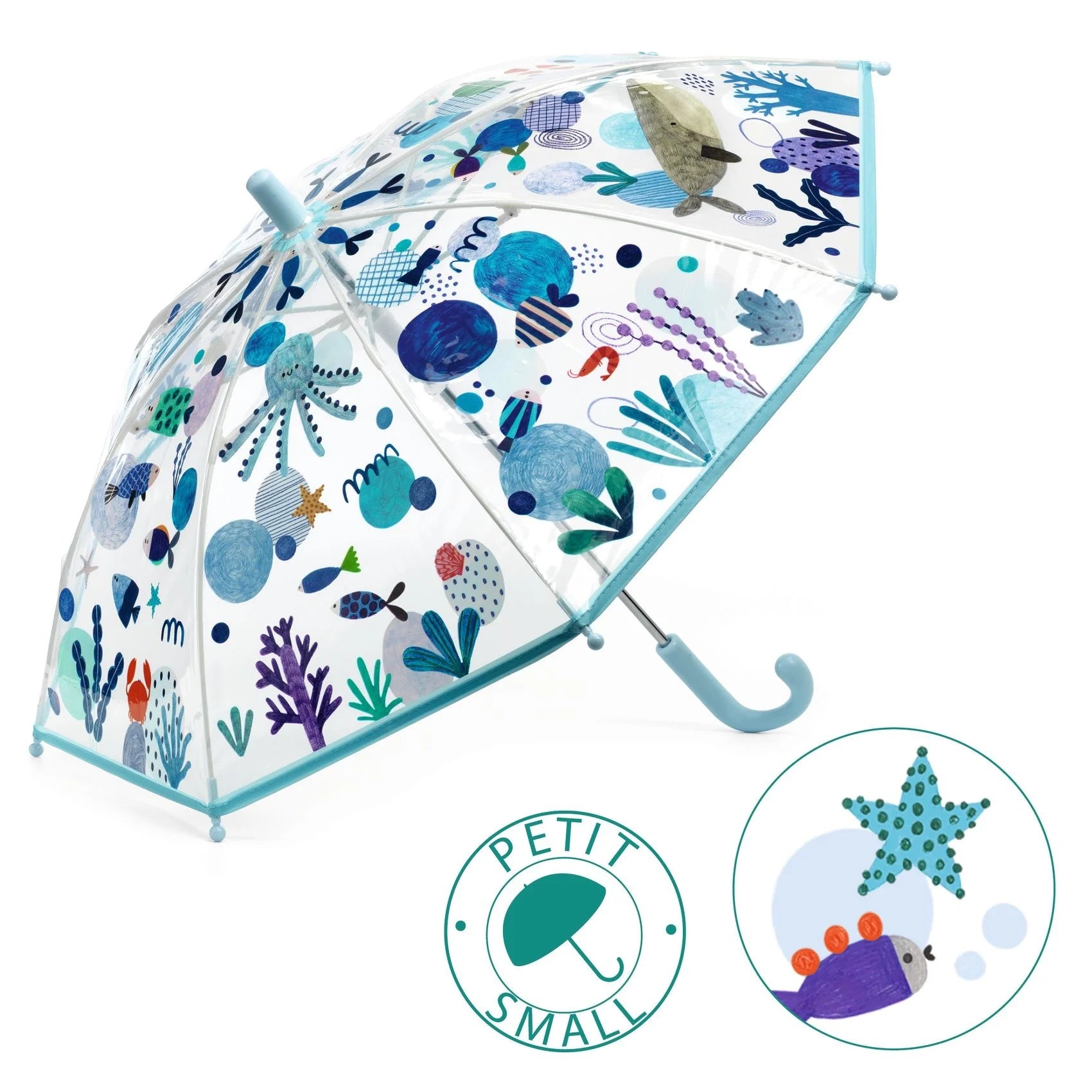 Boutique Petites Fleurs - Parapluie  Mer - Djeco