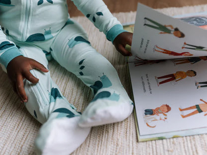 Boutique petites fleurs - Pyjama pour bébé et prématuré escargot  - Zippyjamz