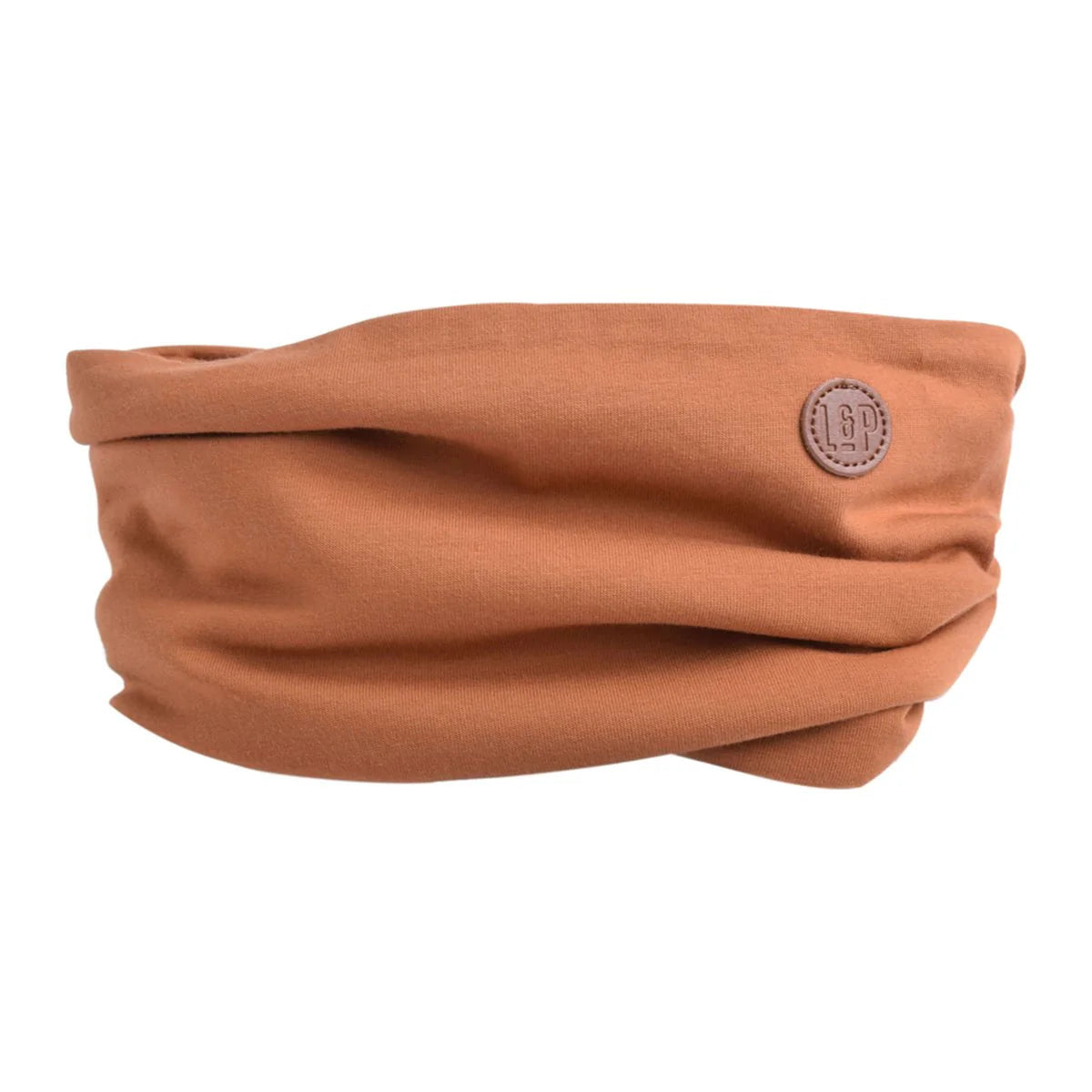 FOULARD EN COTON (Caramel) lp / cache-cou