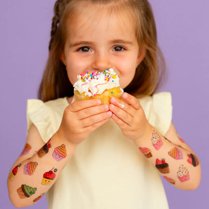 Tatouage temporaire Les petits gâteaux gourmands / pico-351