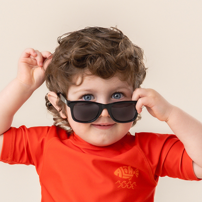 Lunette de soleil noire mat BSG01