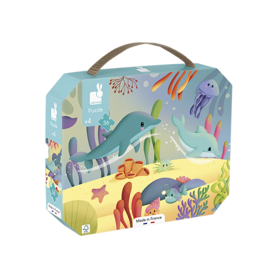 Casse-tête - Animaux marins (36 mcx) de Janod