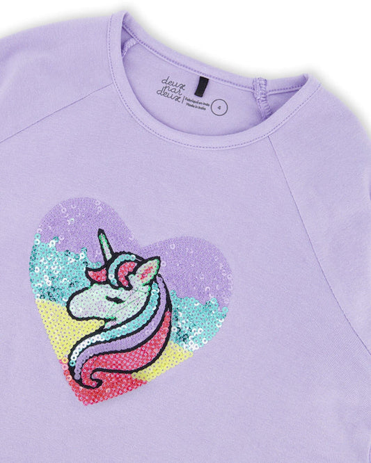 T-shirt Lavende On va danser H20N70
