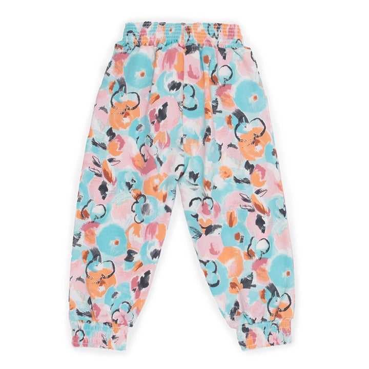 Boutique Petites Fleurs - Pantalon pour bébé fille CHEZ LE FLEURISTE S2358-04