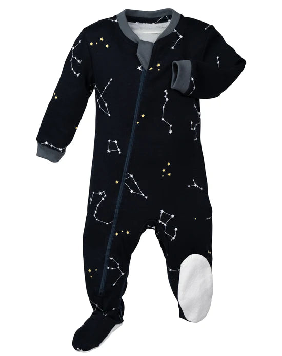 Pyjama pour bébé et prématuré Galaxie marine Zippyjamz