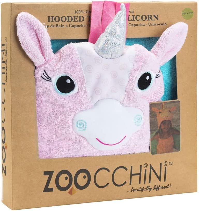 Boutique Petites Fleurs / Serviette éponge Licorne pour enfants / ZOOCCHINI