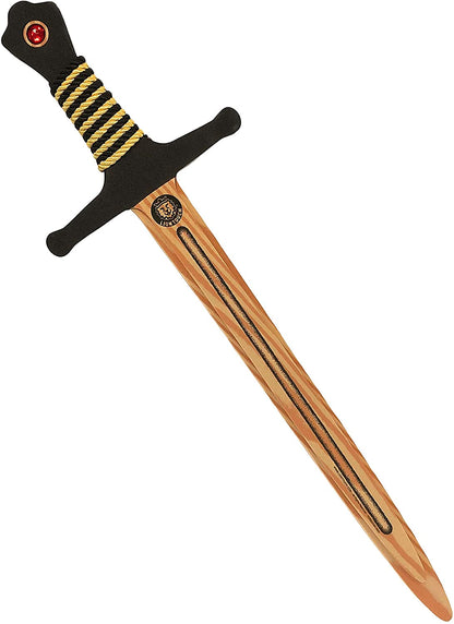 Épée Chevalier woodylion noir/or 51002