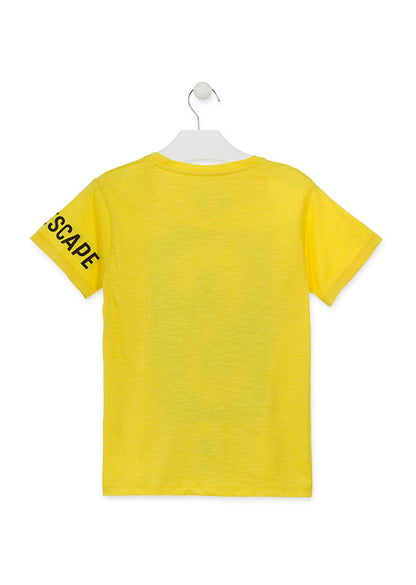 Tshirt yellow Aspire to inspire 913-1000