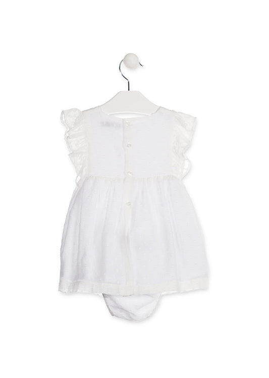 Robe de voilage Blanche 918-7791