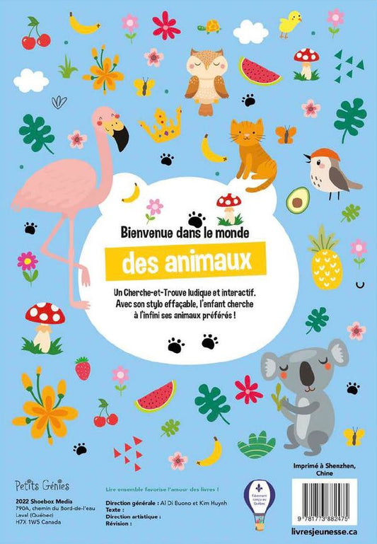 Cherche et trouve - Les animaux