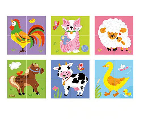 Cubes casses-tête - Ferme