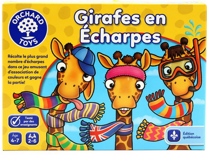 Girafes En Écharpes - Jeu stratégie