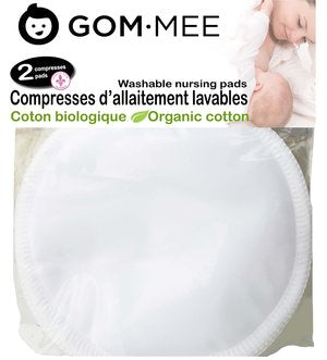 Compresses d'allaitement lavable Gommee