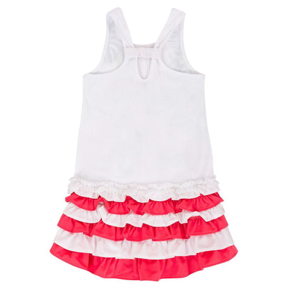 Robe Fleurs corail I93