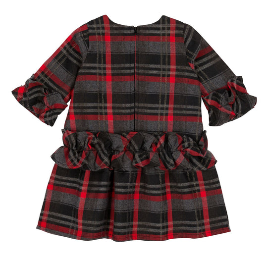 Robe tartan Reine d'un soir A20M98