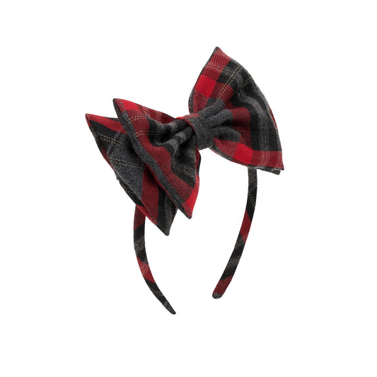 serre-tête tartan Reine d'un soir A20MP1