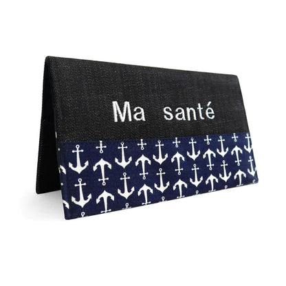 Boutique Petites Fleurs - carnet de Santé Matelot bleu Loliko