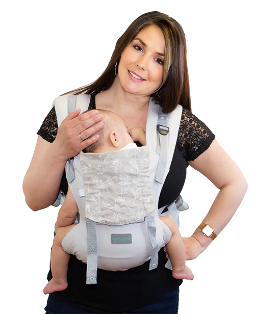 Porte-bébé compact PöpNgo pour poupons et petits enfants Beige de Chimparoo