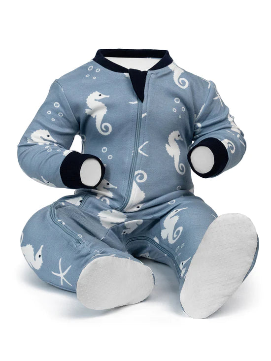 Boutique petites fleurs - Pyjama pour bébé et prématuré Seahorse - Zippyjamz