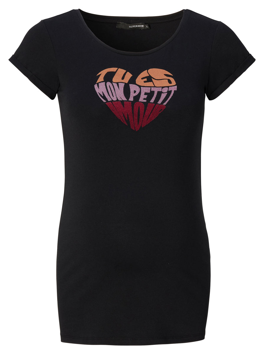 Supermom T-shirt Heart 1270010