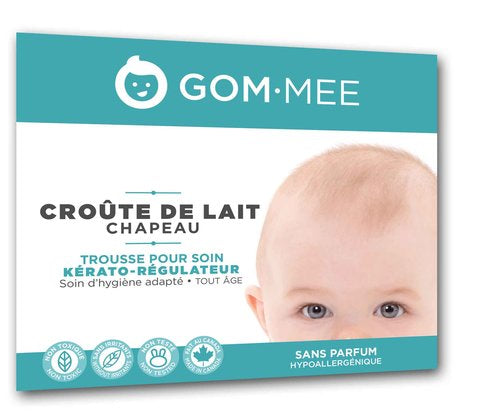 Boutique Petites Fleurs - Trousse de traitement Croûte de lait (chapeau) de Gom.mee