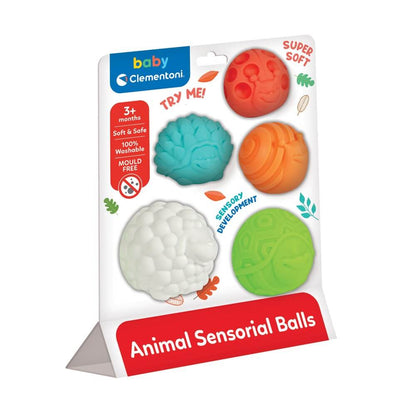 Boutique Petites Fleurs - Balles sensorielles animaux pour bébé Baby Clementoni