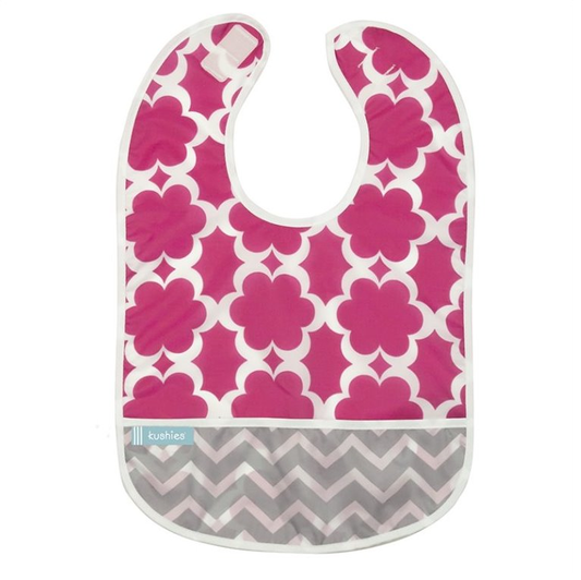 Bavoir fushia moderne