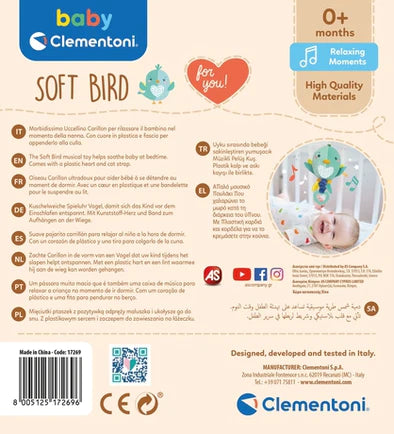 Hochet Carillon Oiseau Baby clementoni