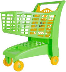 Petit chariot d'épicerie Vert