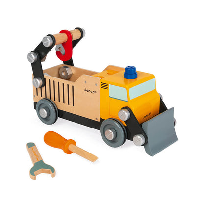 Boutique Petites Fleurs - Camion de Chantier Brico'kids à Construire Janod