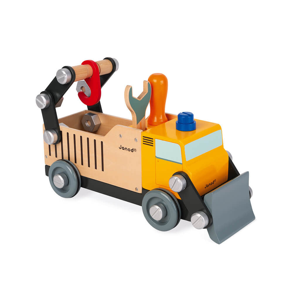 Boutique Petites Fleurs - Camion de Chantier Brico'kids à Construire Janod