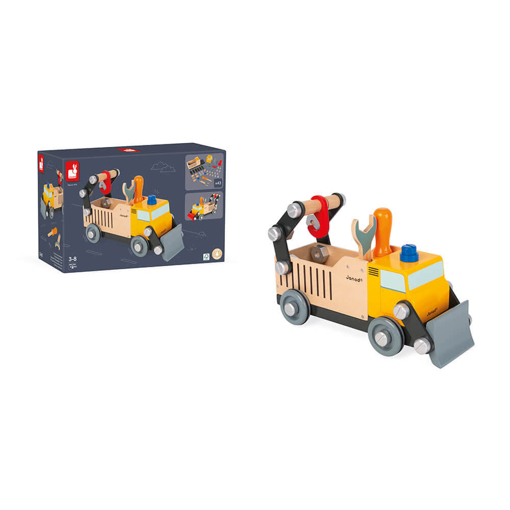 Boutique Petites Fleurs - Camion de Chantier Brico'kids à Construire Janod