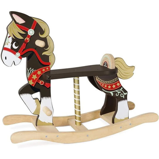 Cheval à bascule en bois PL140 - DEMO