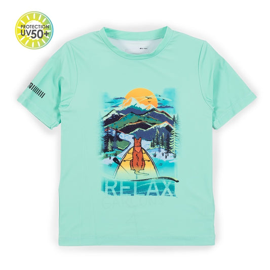 Boutique Petites Fleurs - T-shirt Maillot Uv DERMOPROTECTEUR S23S201-01 - Nano Collection