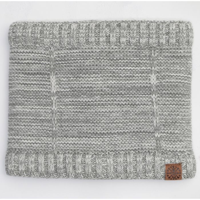 Cache-cou en tricot pour Bébé Gris Calikids W2087