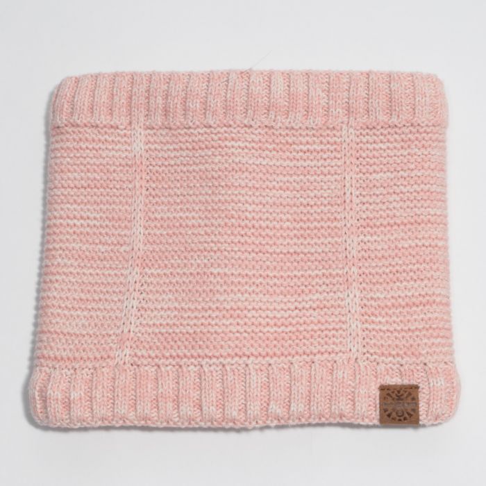 Cache-cou en tricot pour Bébé Rose Calikids W2087