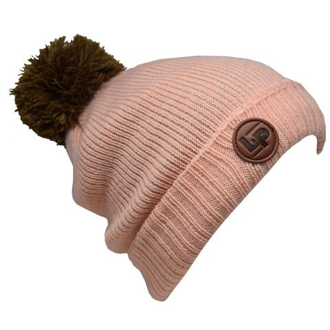tuque Whistler rose
