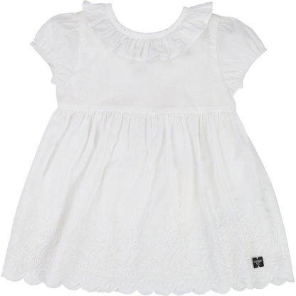 robe baptème blanche bébé fille
