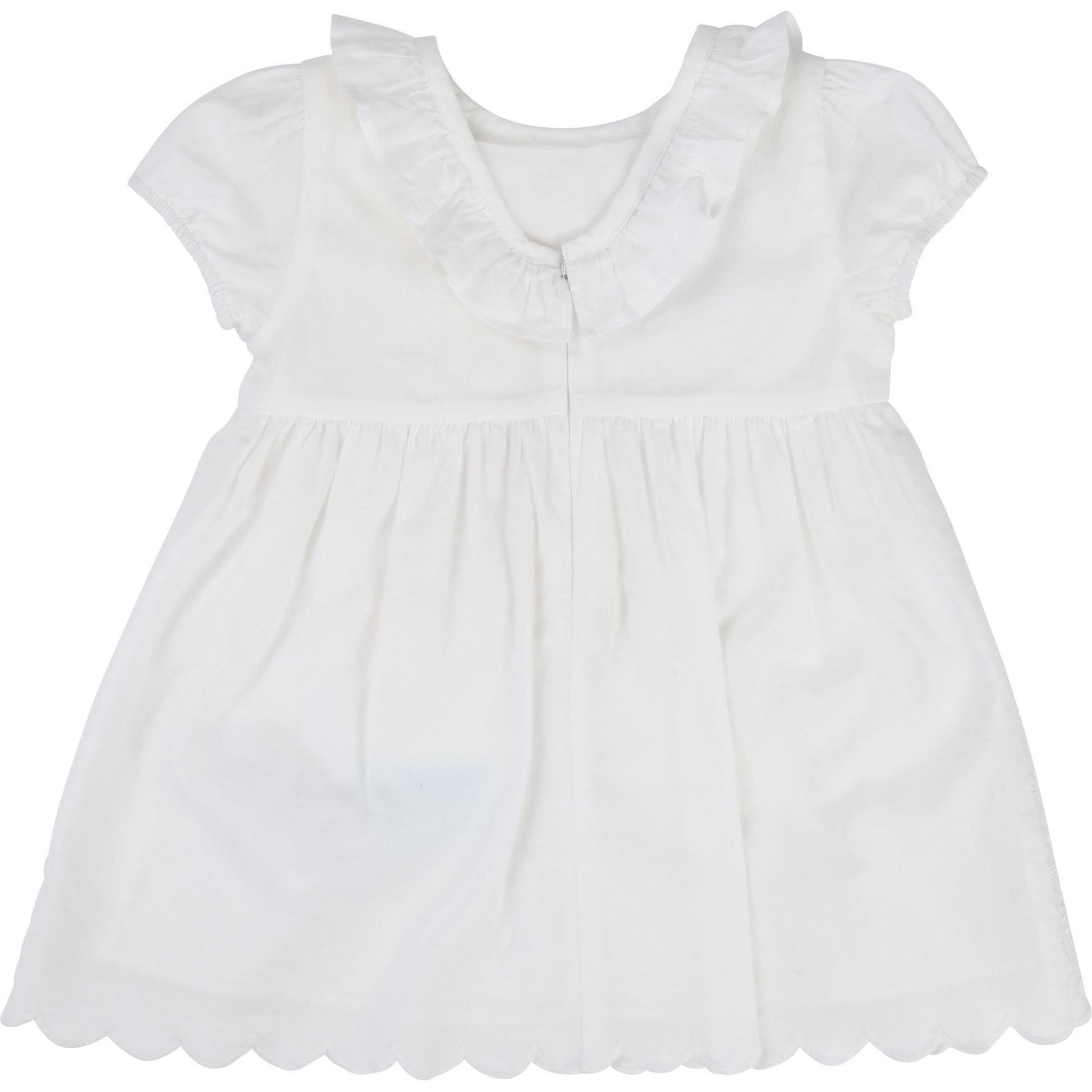 robe baptème blanche bébé fille