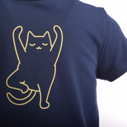 Tshirt Chat Yoga Lp apparel (yoga cat)